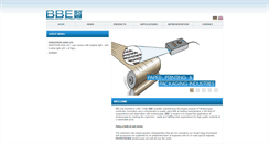 Desktop Screenshot of bbe-electronic.de